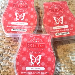 Scentsy Cozy Cranberry bars